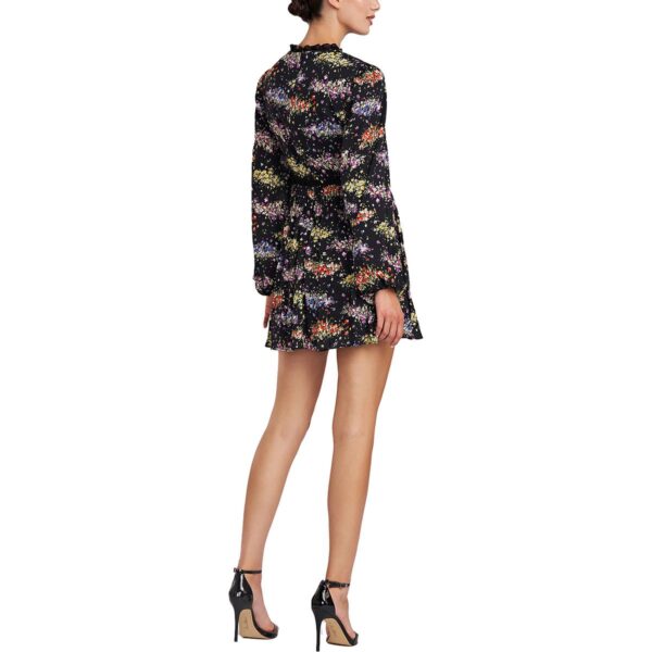 Amur Womens Above Knee Floral Print Mini Dress - Image 2